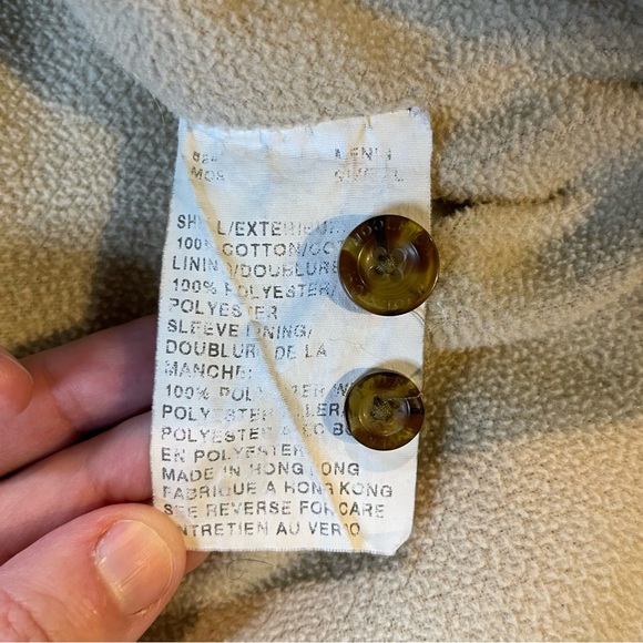 Vintage Woolrich Green Canvas Shirt Jacket, fully lined, XXL. Button-up. - Picture 6 of 14